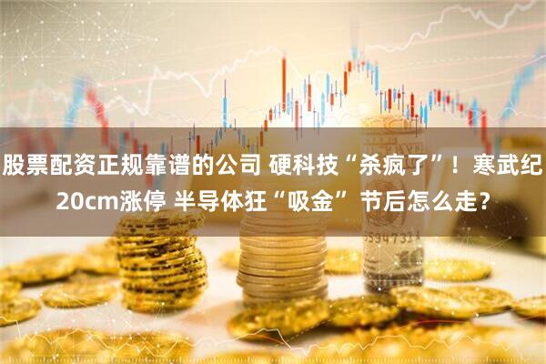 股票配资正规靠谱的公司 硬科技“杀疯了”！寒武纪20cm涨停 半导体狂“吸金” 节后怎么走？